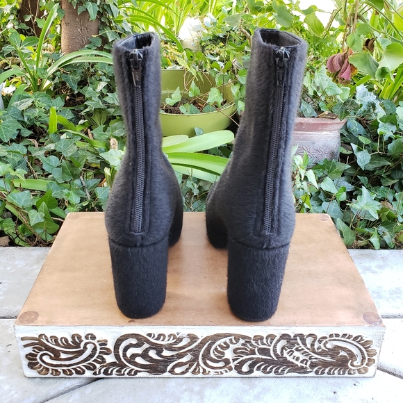 Retro-Inspired Pony Hair Free People Boots - Picture 7 of 8